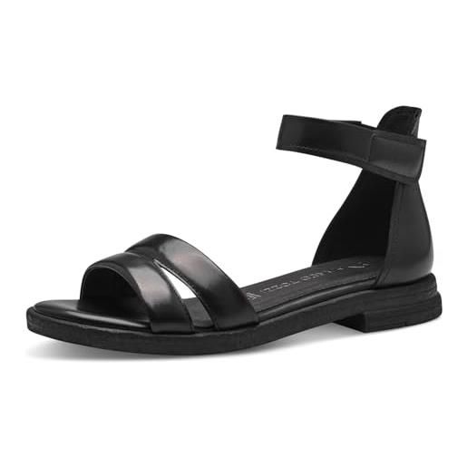 MARCO TOZZI 2-28102-42, sandali con tacco, donna, nero, 37 eu