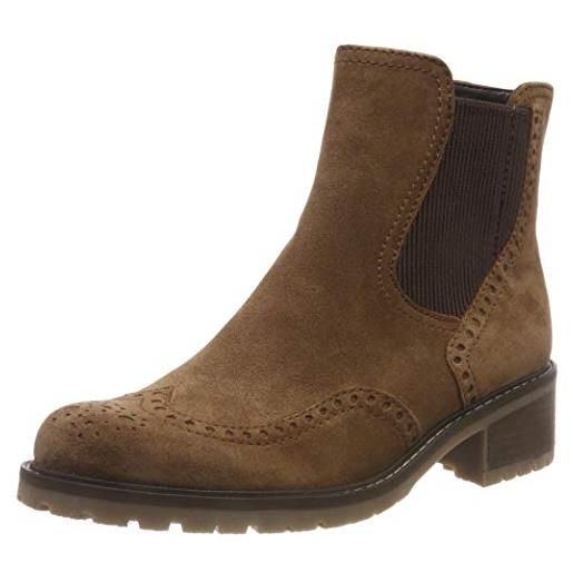 Gabor shoes comfort basic, stivali chelsea donna, marrone (nut (mel. ) 34), 35 eu
