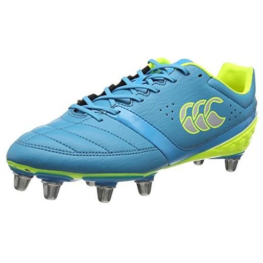 Canterbury phoenix club 8 stud, scarpe da rugby uomo, blu (x13 atomic blue), 43.5 eu