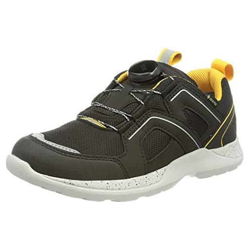 Superfit rush gore-tex, sneaker, nero/giallo 0000, 39 eu