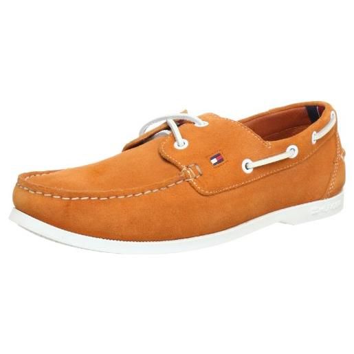Tommy Hilfiger chino 7c, scarpe da barca uomo, arancione (orange (orange 815), 45