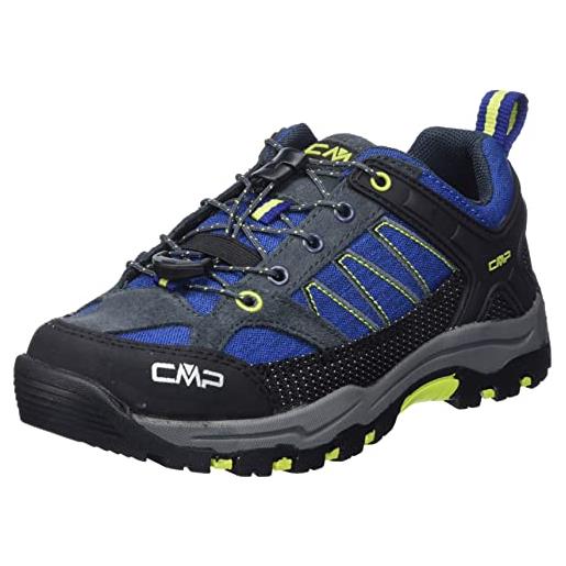 CMP kids sun hiking shoes, scarpe da trekking unisex - bambini e ragazzi, b. Blue-acido, 36 eu