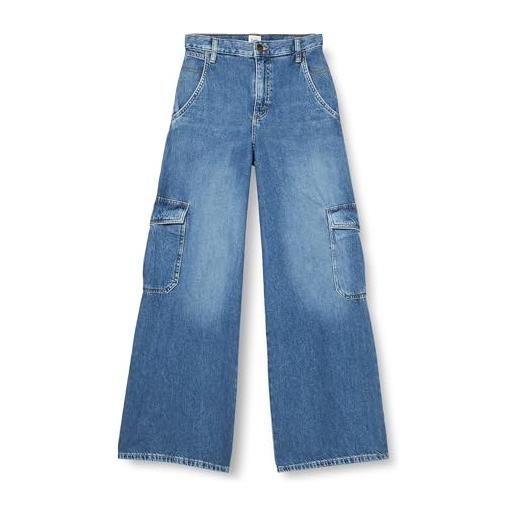Lee cargo slouch jeans, universal blue, 30 eu da donna