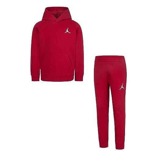 Nike jordan tuta da bambini con cappuccio essentials rossa taglia 4-5 a codice 85c589-r78