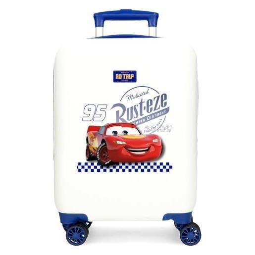 Disney joumma Disney cars trip valigia da cabina, bianco, valigia cabina