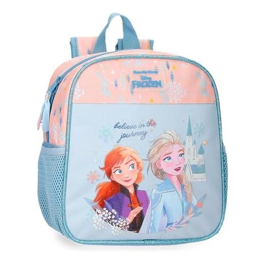 Disney joumma Disney frozen believe in the journey zaino asilo blu 21 x 25 x 10 cm poliestere 4,56l, blu, zaino asilo