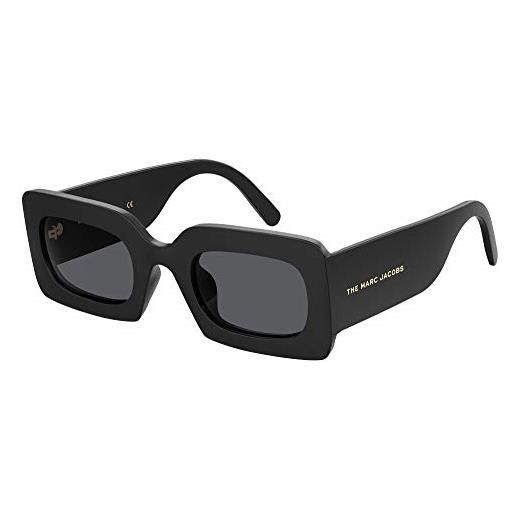 Marc Jacobs marc 488/s 2m2/ir black gold sunglasses unisex optyl, standard, 50 occhiali, donna
