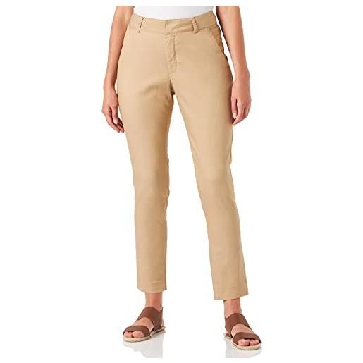 Kaffe women's regular trousers slim fit pantaloni casual, classic sand, 40 da donna