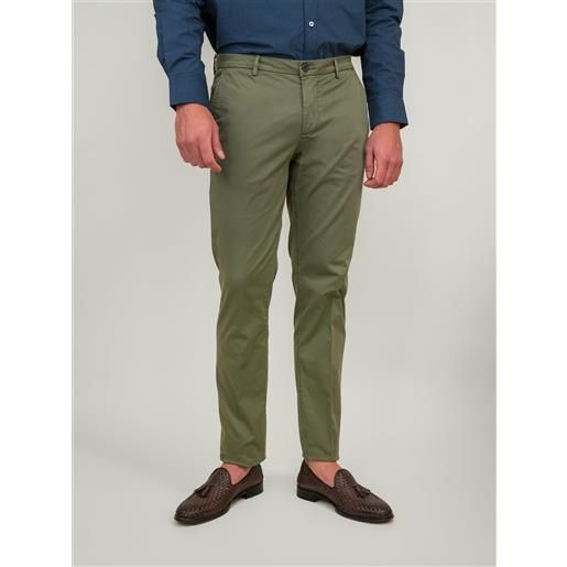 NOLAB pantalone in cotone verde