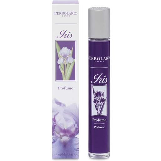 L'Erbolario linea iris acqua di profumo fragranza rigenerante tonificante 15 ml