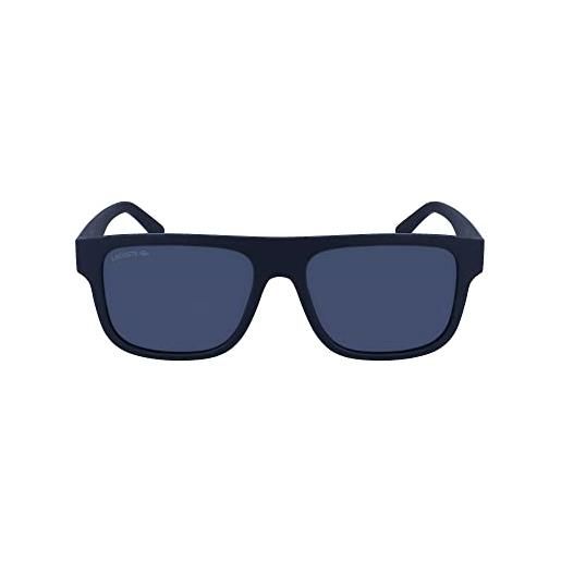 Lacoste l6001s sunglasses, 002 matte black, taglia unica unisex