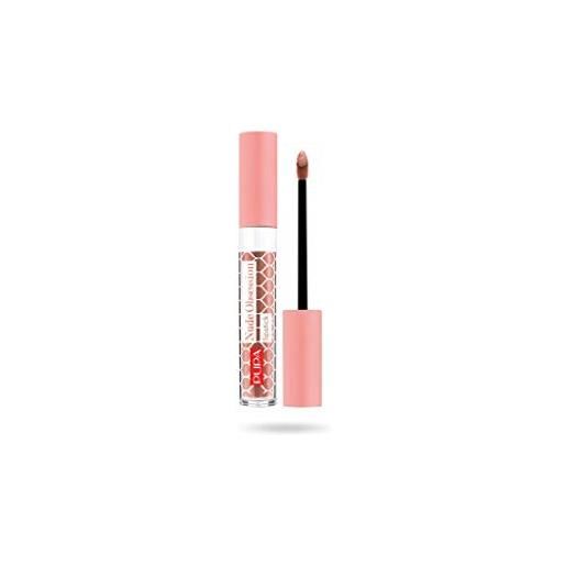 PUPA MILANO pupa nude obsession lipstick rossetto fluido nude look 007 shiny bustier