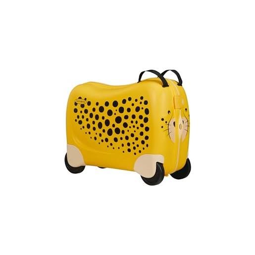 Samsonite dream rider, valigia per bambini, unisex giallo (cheetah c. ), 51 cm