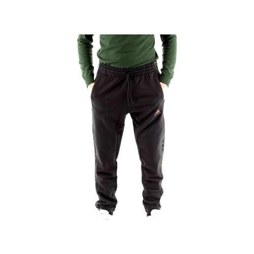 adidas ic0054 m 3s ft te pt pantaloncini medium grey heather/black s