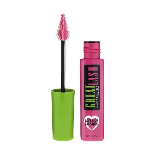 Maybelline new york lots of lashes washable mascara, very black, 0.43 fluid ounce by Maybelline new york