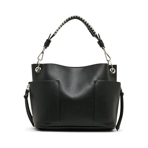 Steve madden bsammy, tracolla donna, nero, taglia unica