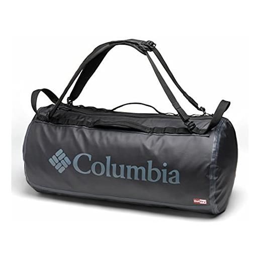 Columbia out. Dry ex duffle bag borsone, 60l , nero (black 011)