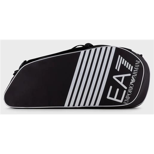 EA7 borsa per racchette EA7 tennis pro man woven gym bag - black