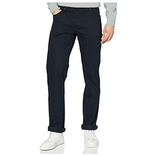 Wrangler vestibilità regolare pantaloni casual, blu navy, 46w x 32l uomo