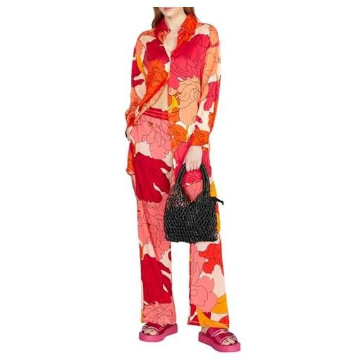 Sisley vestito 40nmlv03i, multicolore 77k, 46 donna