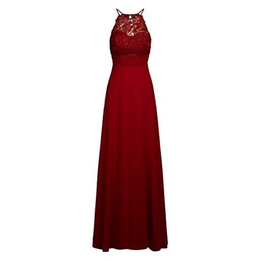 ApartFashion abito lungo vestito, colore: rosso, 42 donna