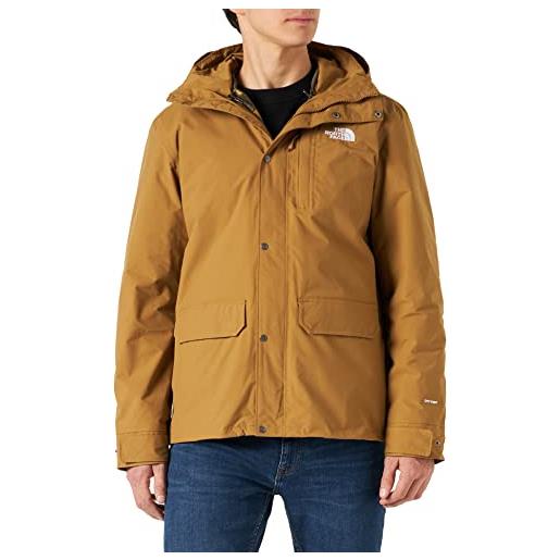 The north face pinecroft triclimate giacca, marrone, s uomo
