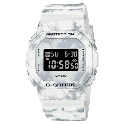 Casio orologio digitale al quarzo uomo con cinturino in plastica dw-5600gc-7er