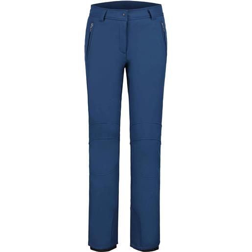 Icepeak - pantaloni da sci softshell - entiat w blu scuro per donne in softshell - taglia 34 fi, 36 fi, 40 fi - blu navy
