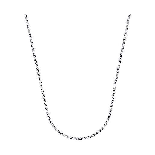 Amor collana in argento 925 unisex donna uomo, 50 cm, argento, in confezione regalo, 2017497