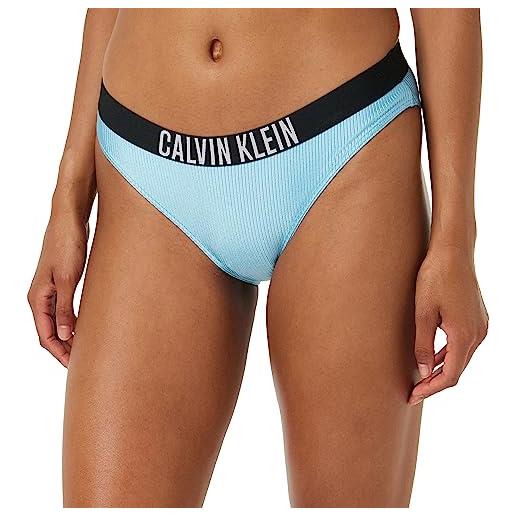 Calvin Klein slip bikini donna sportivo, blu (blue tide), m