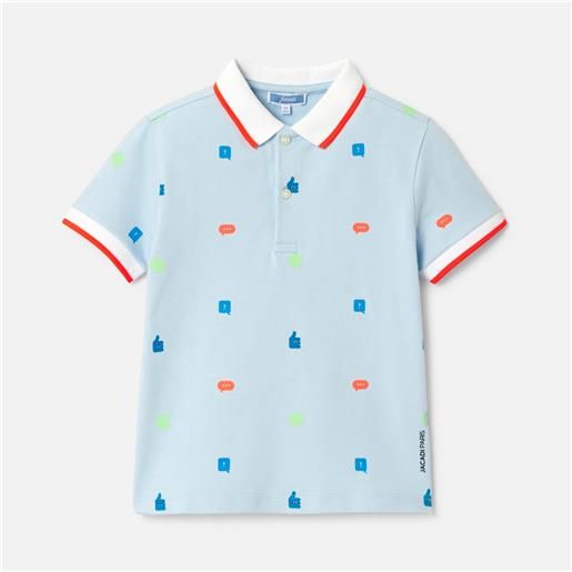 Jacadi polo in piqué di cotone bambino