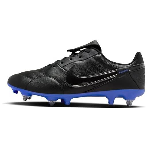 Nike premier iii sg, scarpe da calcio uomo, black/black/hyper ro, 40 eu