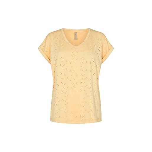 Soyaconcept sc-ingela 11 t-shirt, sahara sun, small da donna