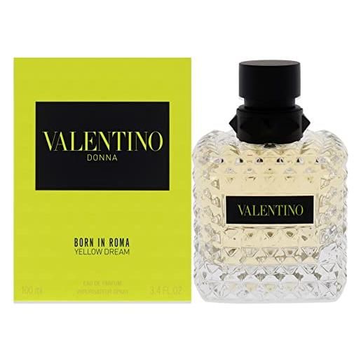 Valentino donna born in roma yellow dream eau de parfum, 100 ml spray