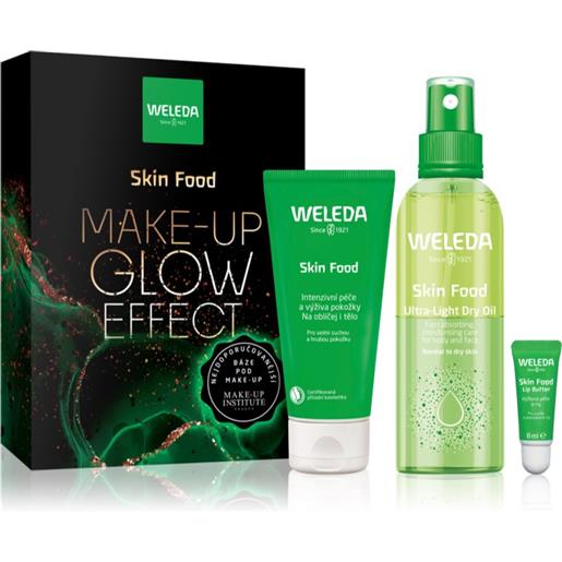 Weleda skin food make-up glow effect