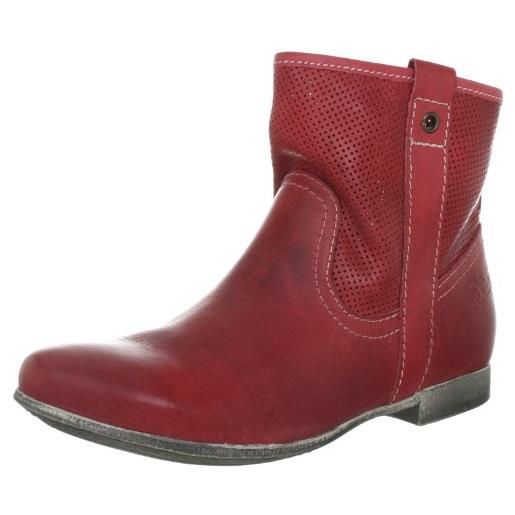s.Oliver casual 5-5-25307-38, stivaletti donna, rosso (rot (red 500)), 40