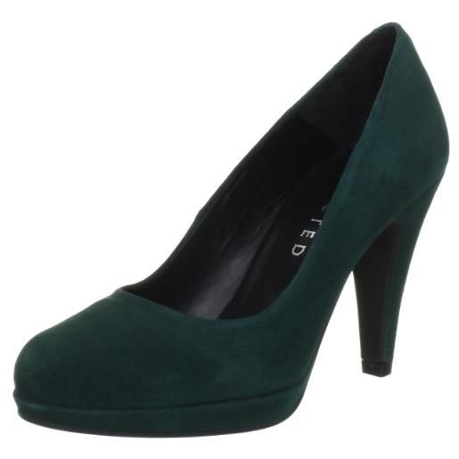 SELECTED nina high heel 16029036, scarpe col tacco donna, verde (grün (forest night)), 36