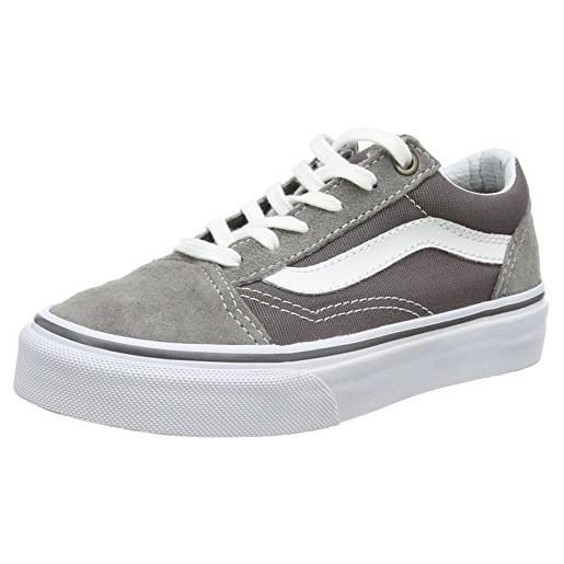 Vans old skool, sneaker ragazza grigio gris (surplus/frost gray/pewter) 31