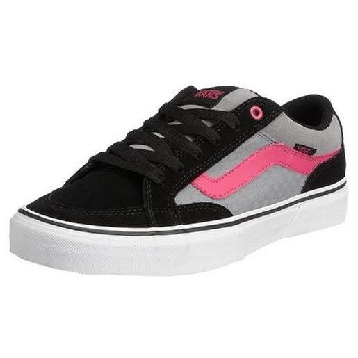 Vans aubree hello kitty, scarpe da skateboard donna, nero (schwarz (checkblack/grey/pink)), 40