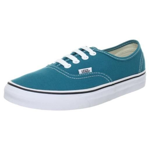 Vans authentic vqer75d, sneaker unisex adulto, blu (blau (harbor blue/true white)), 41