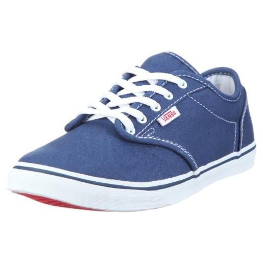 Vans w atwood low vnjoljr, sneaker donna, blu (blau/stv navy/crimson), 40.5