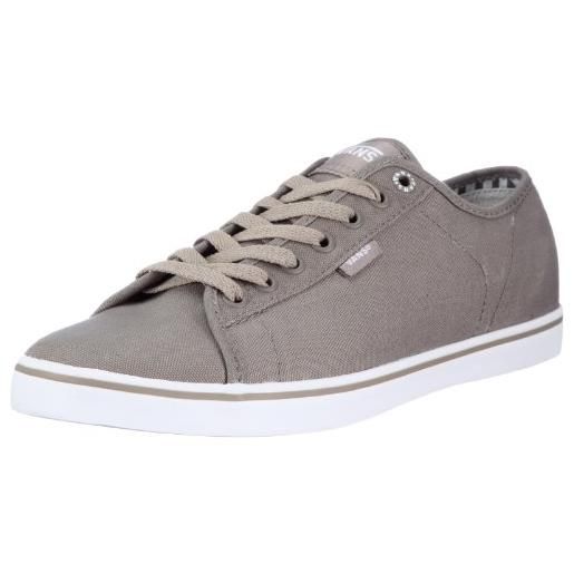 Vans the dl vl3p5ym, sneaker uomo, grigio (grau (steeple grey/white)), 41