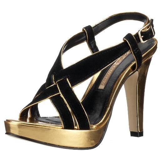 Buffalo , scarpe con cinturino alla caviglia donna, oro (gold (bronze09)), 36