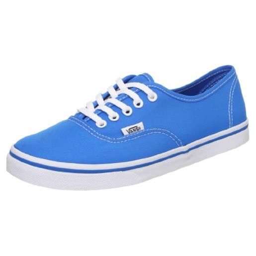 Vans u authentic lo pro vqes7n2, sneaker unisex adulto, blu (blau (neon) diva blu)), 43