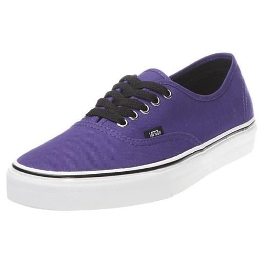 Vans authentic vnjv5ru, sneaker unisex adulto, viola (violett (dark purple/true white)), 47