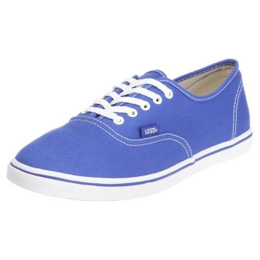 Vans authentic lo pro vqes6mc, sneaker unisex adulto, blu (blau (dazzling blue/true white)), 40.5