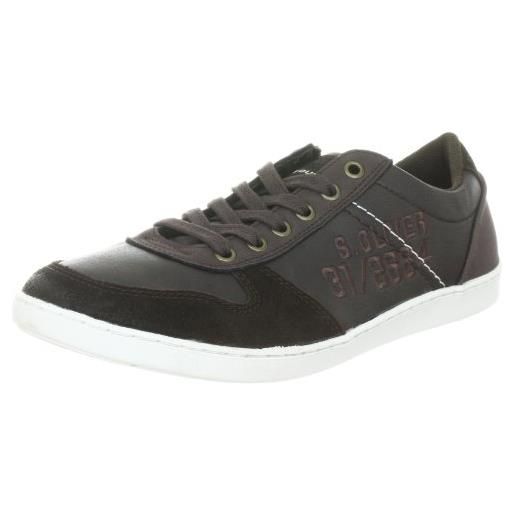 s.Oliver casual 5-5-13600-29, sneaker uomo, nero (schwarz (black 1)), 45