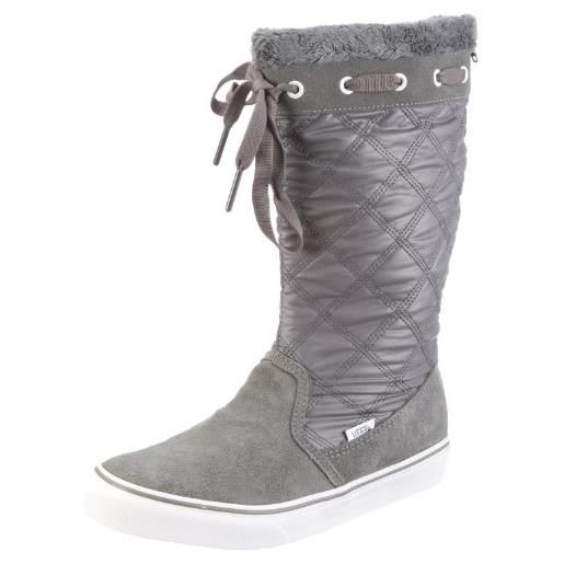 Vans w marley vnk1le0, stivali donna, grigio (grau/(quilted) grey), 39