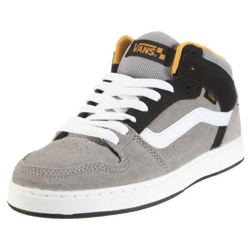 Vans edgemont vnj6z2c, sneaker uomo, grigio (grau (grey/black/yellow)), 48