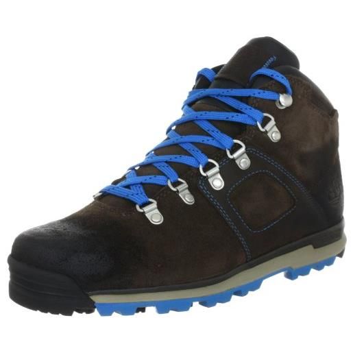 Timberland scrmbl ek mid lhtr 2200r, scarpe da escursionismo uomo, marrone (braun (dark brown/blue)), 45.5
